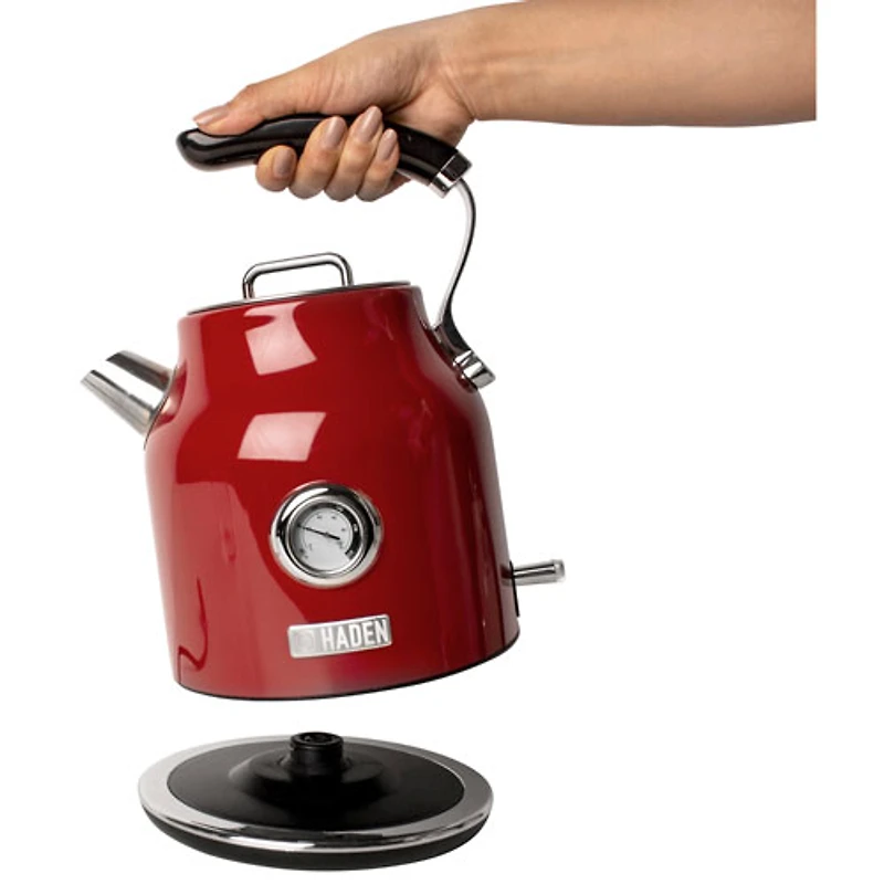 Bouilloire électrique Doset d'Haden - 1,7 L - Rouge