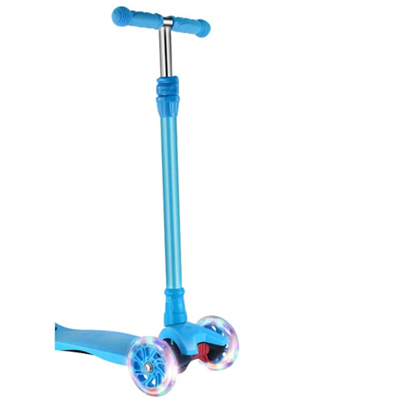 Trottinette pliable à 3 roues Mini de Rugged Racers - Bleu