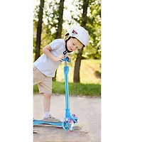 Trottinette pliable à 3 roues Mini de Rugged Racers - Bleu