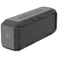 Haut-parleur sans fil portatif Bluetooth Impact de Raycon - Noir fibre de carbone