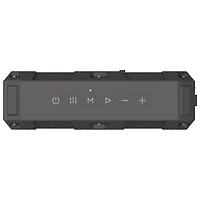 Haut-parleur sans fil portatif Bluetooth Impact de Raycon - Noir fibre de carbone