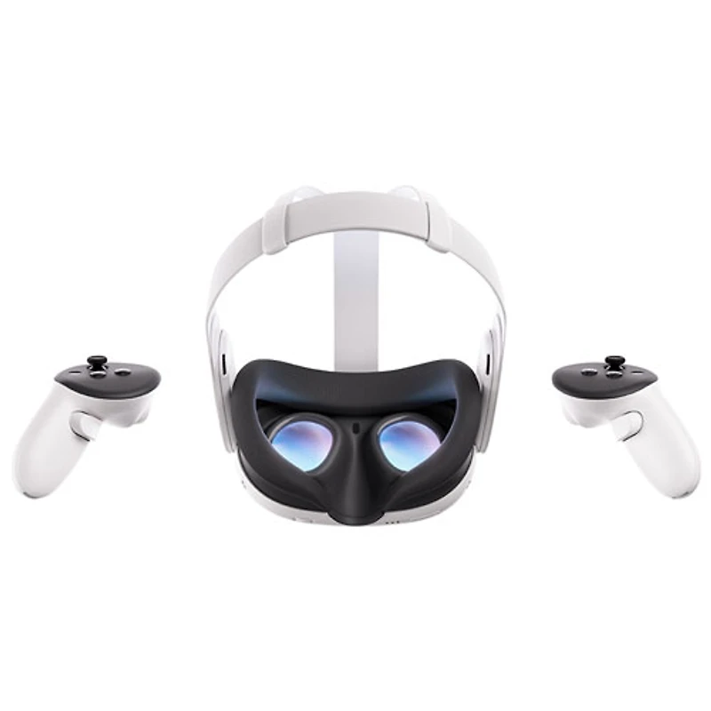 Casque de réalité virtuelle de 128 Go Quest 3 de Meta avec manettes Touch Plus et Batman : Arkham Shadow