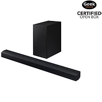 Boîte ouverte - Barre de son 2.1 canaux 300 W HW-C450 de Samsung avec haut-parleur d'extrêmes graves sans fil