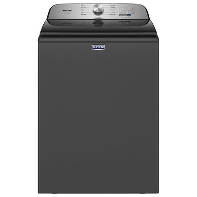 Open Box - Maytag Pet Pro 5.4 Cu. Ft. Top Load Washer (MVW6500MBK) - Black Shadow - Perfect Condition