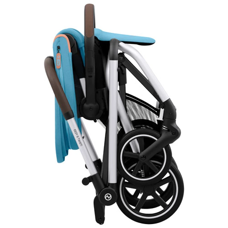 Poussette très compacte légère Eezy S Twist+2 de CYBEX - Bleu plage