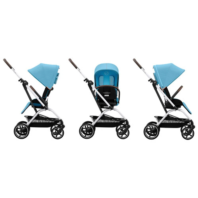 Poussette très compacte légère Eezy S Twist+2 de CYBEX - Bleu plage