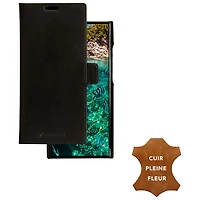 Dbramante1928 Lynge Flip Cover Case for S23 Ultra - Black
