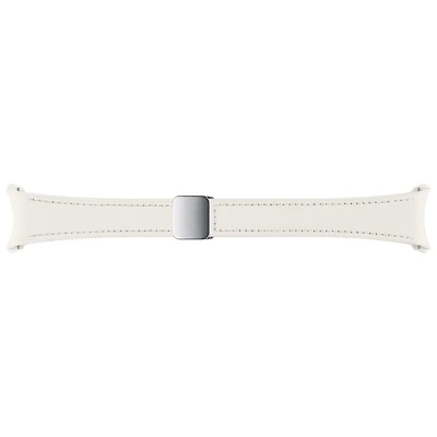 Samsung D-Buckle Vegan Leather Strap for Galaxy Watch - Small/Medium - Cream