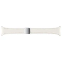 Samsung D-Buckle Vegan Leather Strap for Galaxy Watch - Small/Medium - Cream