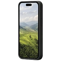Dbramante1928 Monaco Fitted Hard Shell Case with MagSafe for iPhone 15 - Black