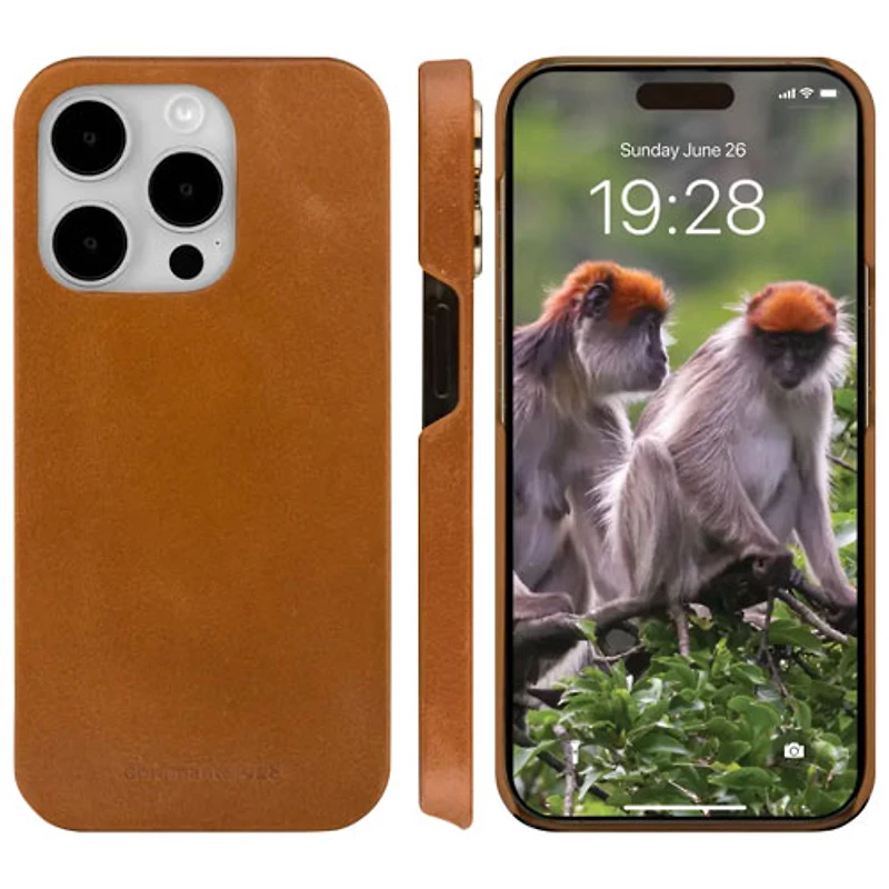 Dbramante1928 Lynge 2-in-1 Wallet Case for iPhone 15 Pro - Tan