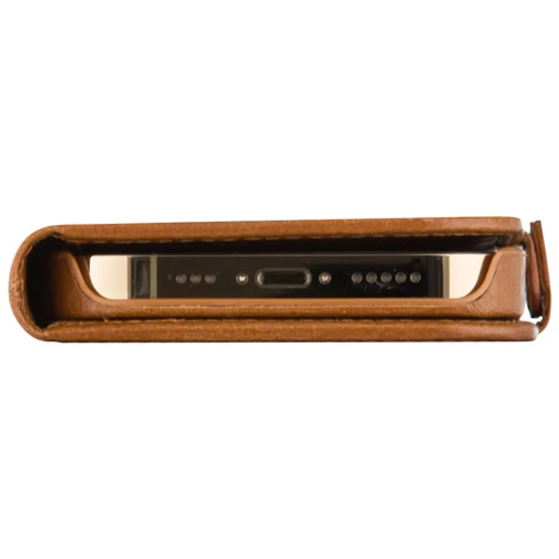 Dbramante1928 Lynge 2-in-1 Wallet Case for iPhone 15 Pro - Tan