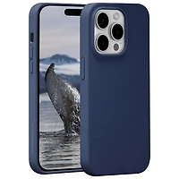 Étui rigide ajusté Monaco de Dbramante1928 avec MagSafe pour iPhone 15 Pro Max - Bleu Pacifique