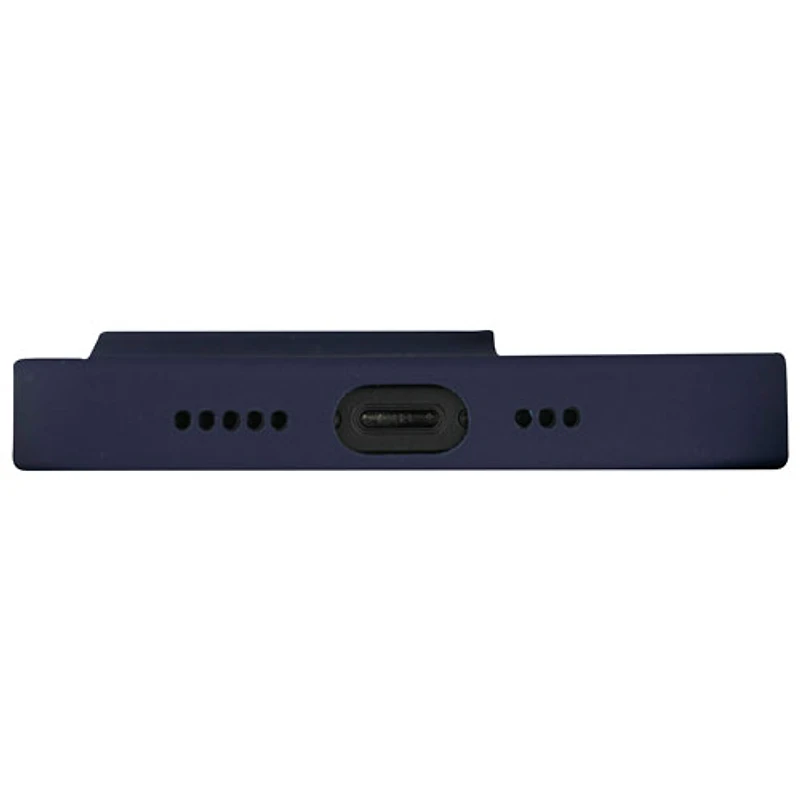 Étui rigide ajusté Monaco de Dbramante1928 avec MagSafe pour iPhone 15 Pro Max - Bleu Pacifique