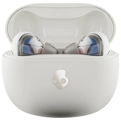 Skullcandy Rail In-Ear Headphones True Wireless Bluetooth (S2RLW-Q751) - Bone/Blue