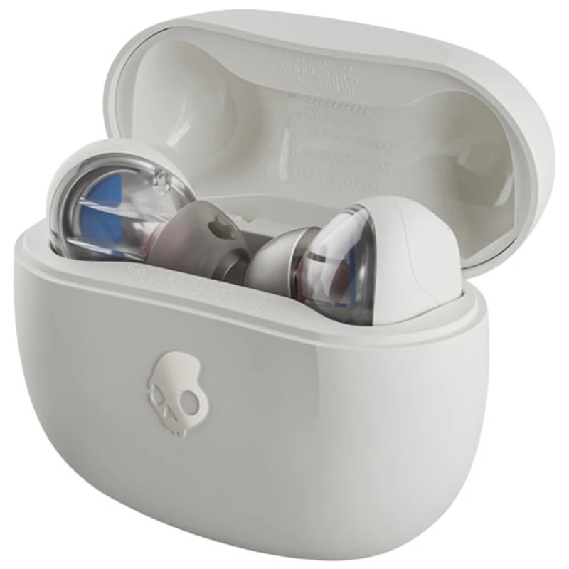 Skullcandy Rail In-Ear Headphones True Wireless Bluetooth (S2RLW-Q751) - Bone/Blue