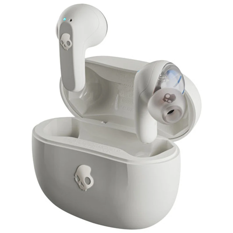 Skullcandy Rail In-Ear Headphones True Wireless Bluetooth (S2RLW-Q751) - Bone/Blue