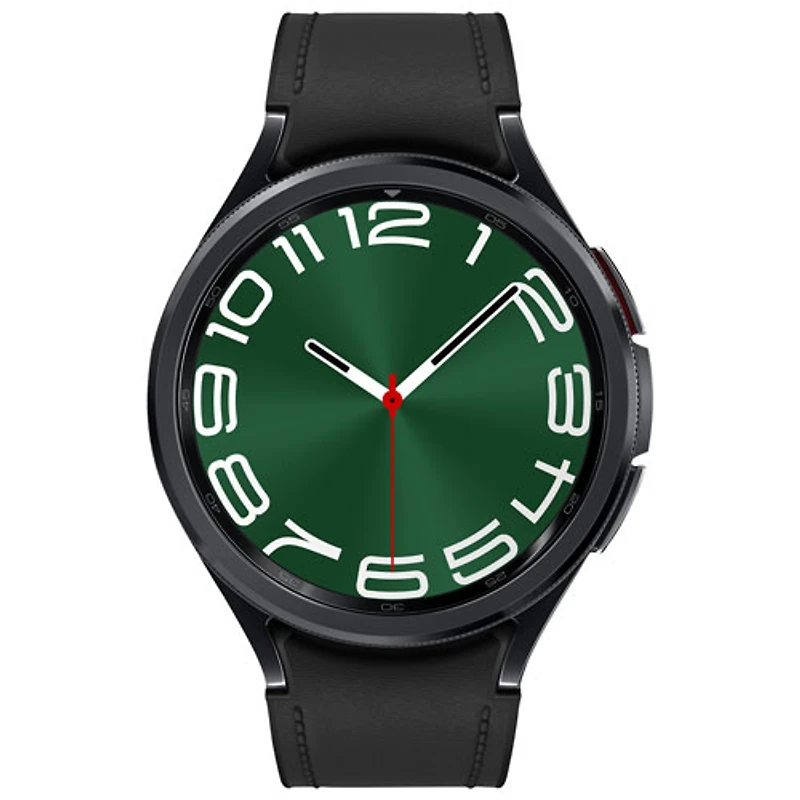 Montre intelligente Bluetooth de 47 mm Samsung Galaxy Watch6 Classic - Noir