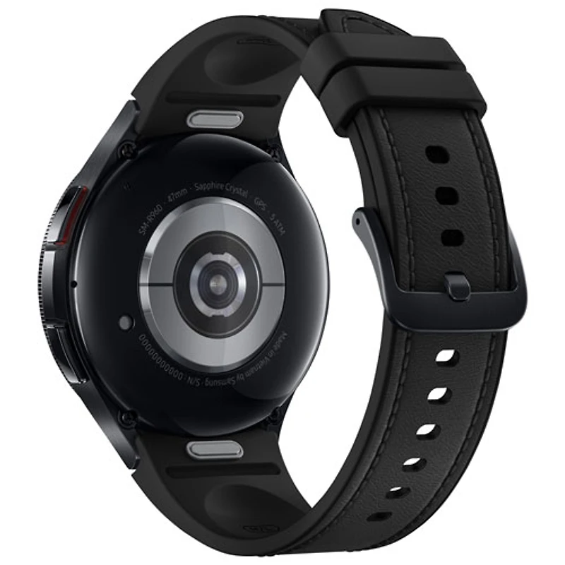 Montre intelligente Bluetooth de 47 mm Samsung Galaxy Watch6 Classic - Noir