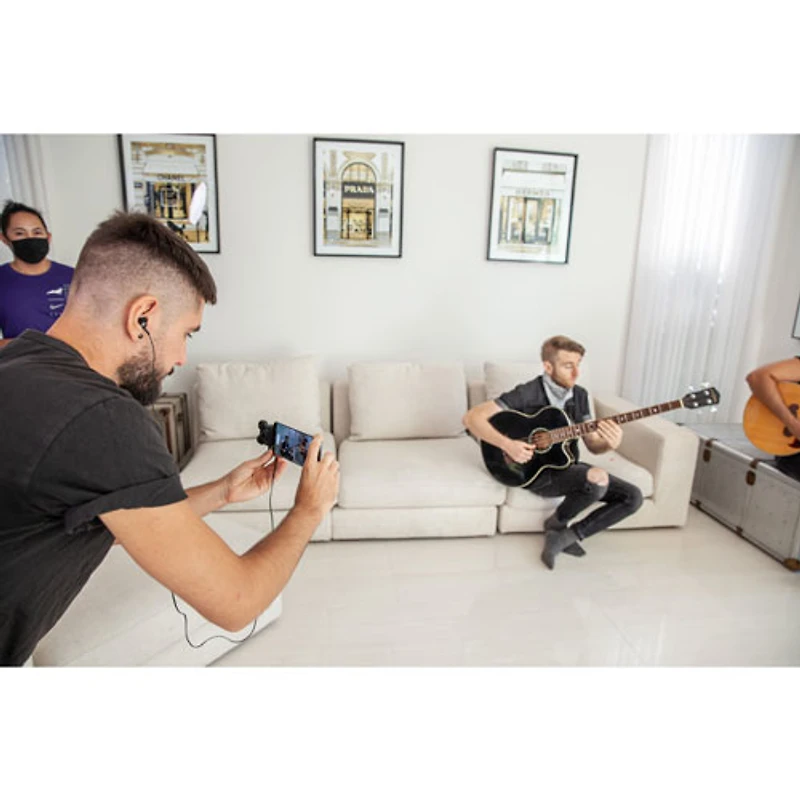 Zoom AM7 USB-C Stereo Microphone for Android Phones (ZAM7) - Black