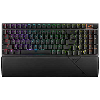 ASUS ROG Scope II 96 Bluetooth Backlit Mechanical NX Snow Gaming Keyboard - Black