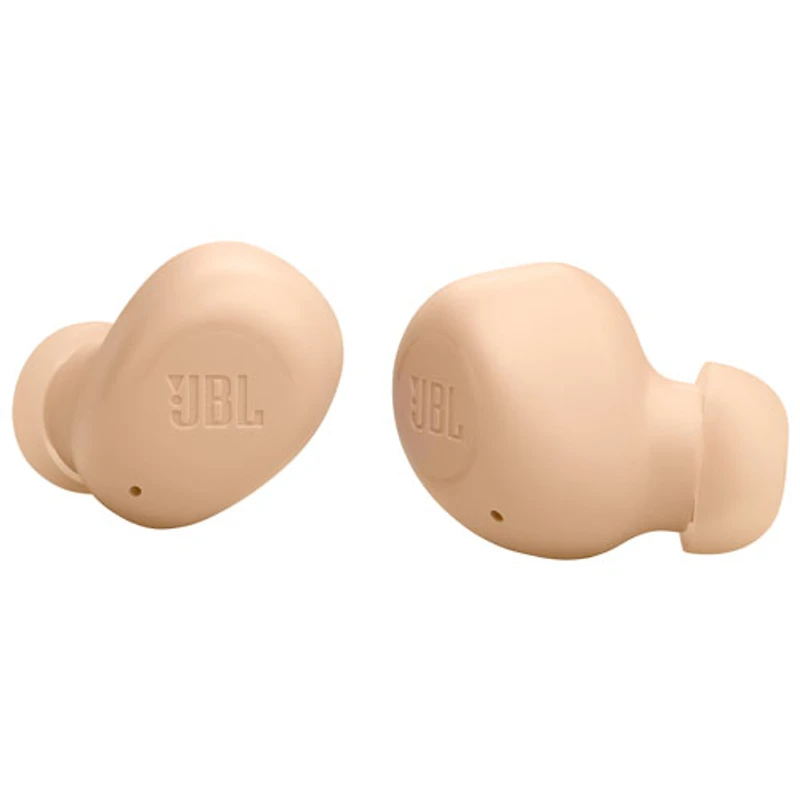 JBL Vibe Buds In-Ear Sound Isolating True Wireless Earbuds - Beige