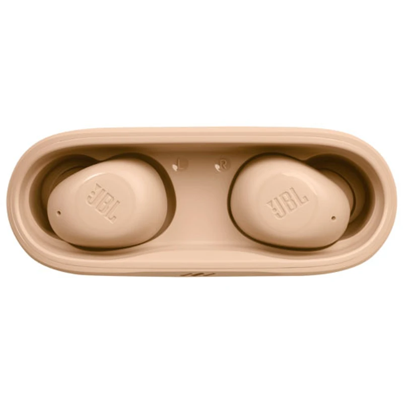 JBL Vibe Buds In-Ear Sound Isolating True Wireless Earbuds - Beige