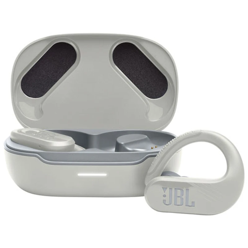 Écouteurs boutons 100 % sans fil à isolation sonore Endurance Peak 3 de JBL - Blanc