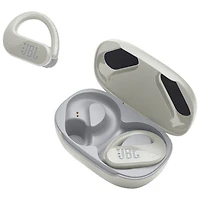 Écouteurs boutons 100 % sans fil à isolation sonore Endurance Peak 3 de JBL - Blanc