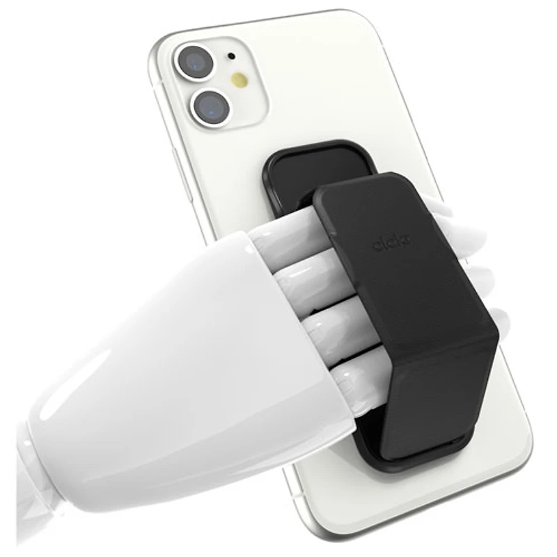 CLCKR Universal Cell Phone Grip & Stand - Black