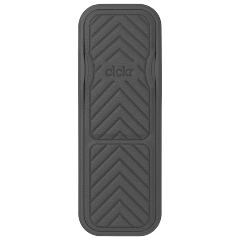 CLCKR Universal Cell Phone Grip & Stand - Grey Arrow