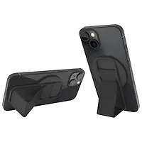 Poignée et support MagSafe de CLCKR pour cellulaire - Noir