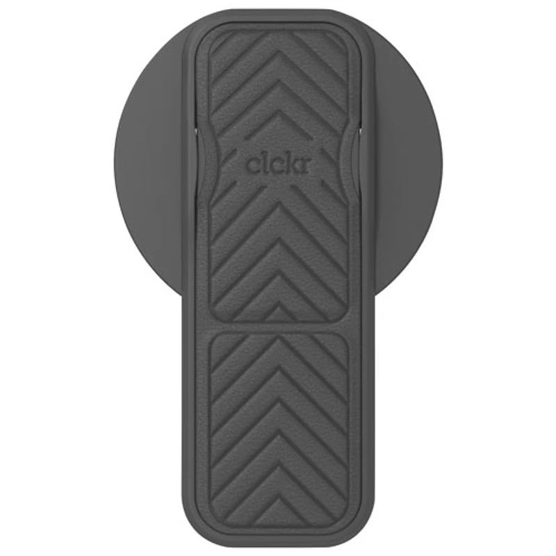 CLCKR MagSafe Cell Phone Grip & Stand - Grey Arrow