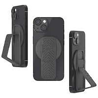 CLCKR MagSafe Cell Phone Grip & Stand - Grey Arrow