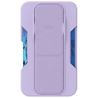 CLCKR Wallet Cell Phone Grip & Stand with MagSafe - Lilac