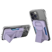 CLCKR Wallet Cell Phone Grip & Stand with MagSafe - Lilac