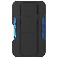 CLCKR Wallet Cell Phone Grip & Stand with MagSafe - Black