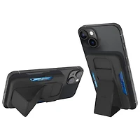 CLCKR Wallet Cell Phone Grip & Stand with MagSafe - Black