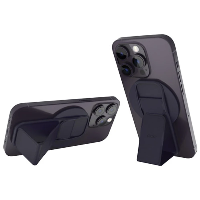 Prise à support MagSafe de CLCKR pour cellulaire - Violet foncé