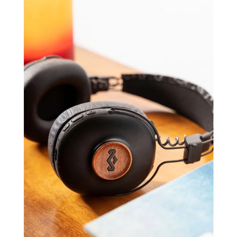 House of Marley Positive Vibration Over-Ear Bluetooth Headphones - Black