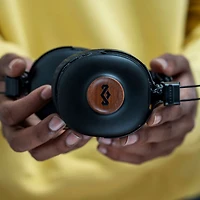 House of Marley Positive Vibration Over-Ear Bluetooth Headphones - Black