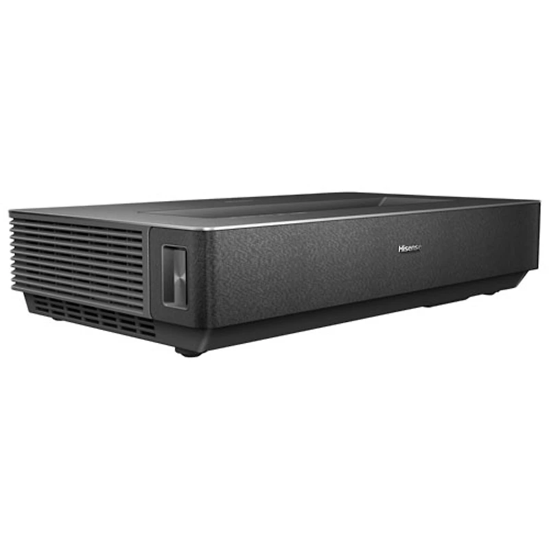Projecteur de cinéma maison intelligent au laser Ultra HD 4K de Hisense avec écran de 100 po (100L5H)