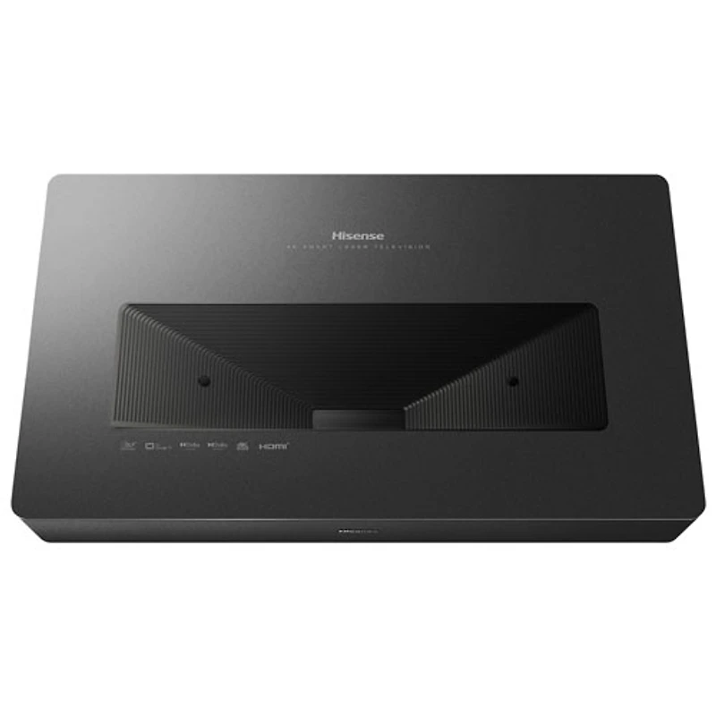 Projecteur de cinéma maison intelligent au laser Ultra HD 4K de Hisense avec écran de 100 po (100L5H)