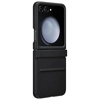 Étui rigide ajusté à rabat Eco-Leather de Samsung pour Galaxy Z Flip5 de Samsung - Noir