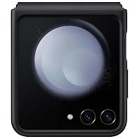Étui rigide ajusté à rabat Eco-Leather de Samsung pour Galaxy Z Flip5 de Samsung - Noir