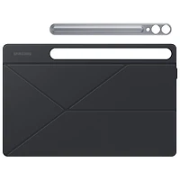 Étui Smart Book Cover de Samsung pour Galaxy Tab S10+/S9+/S9 FE+ (Plus) - Noir