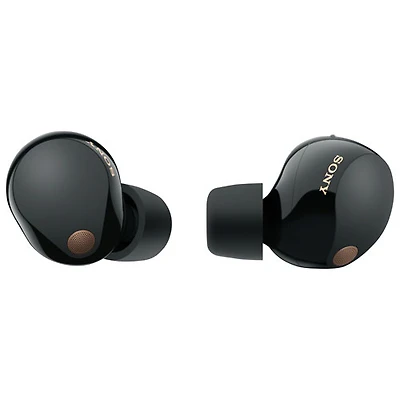Écouteurs boutons 100 % sans fil à suppression du bruit WF1000XM5 de Sony - Noir