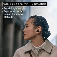 Écouteurs boutons 100 % sans fil à suppression du bruit WF1000XM5 de Sony - Noir