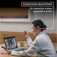 Écouteurs boutons 100 % sans fil à suppression du bruit WF1000XM5 de Sony - Noir