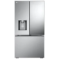 Open Box - LG 36" 26 cu. ft. Counter-Depth French Door Refrigerator w/ Ice Dispenser -Stainless -Scratch & Dent